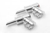 W&M Audio Vinkelbanan Stik BS-320 Rhodium